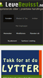 Mobile Screenshot of levebevisst.no